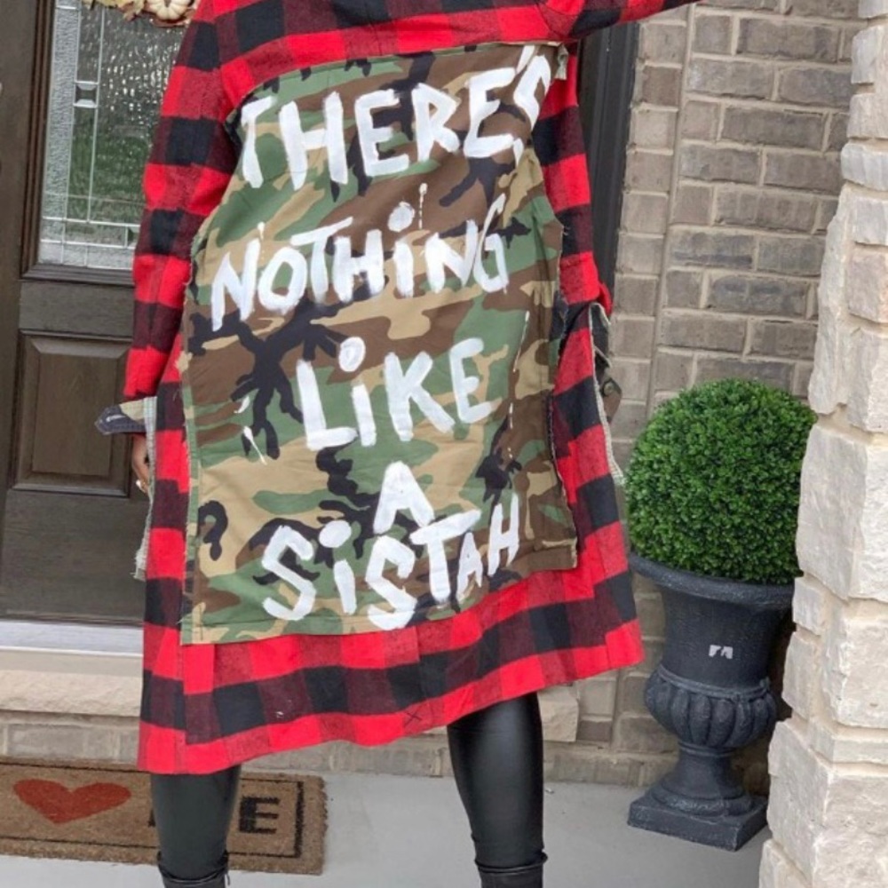 Sista Plaid Jacket